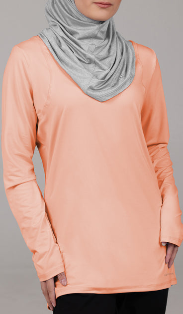 NKOOGH Long Sleeve Shirts for Hijabis S T Shirts Women Shirt T