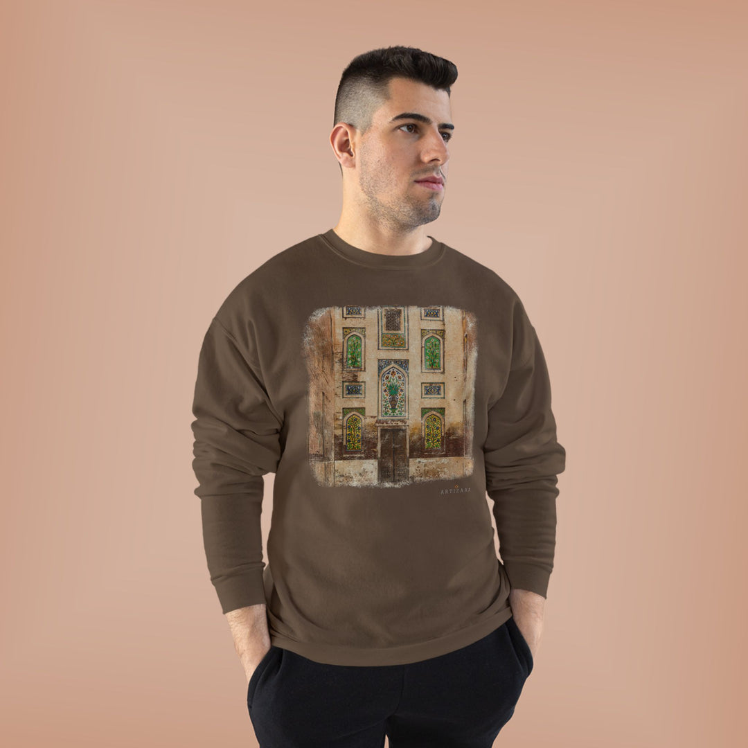 Baab Collection Unisex Eco-Friendly Crewneck Pullover Sweatshirt - Lahore