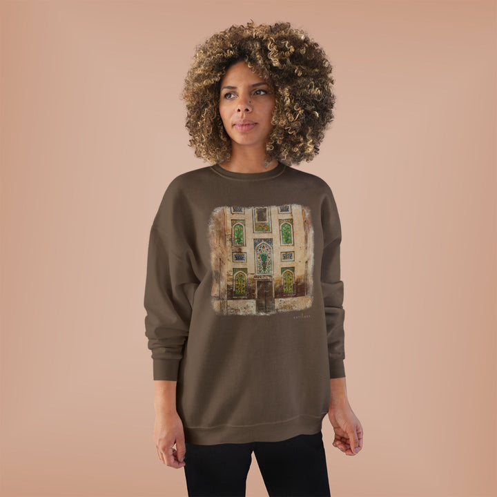 Baab Collection Unisex Eco-Friendly Crewneck Pullover Sweatshirt - Lahore