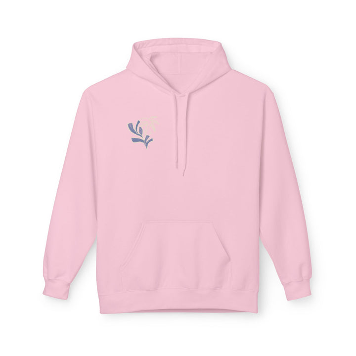 Unisex Cotton Rich Fleece Hoodie with Palm Tree - Sabr