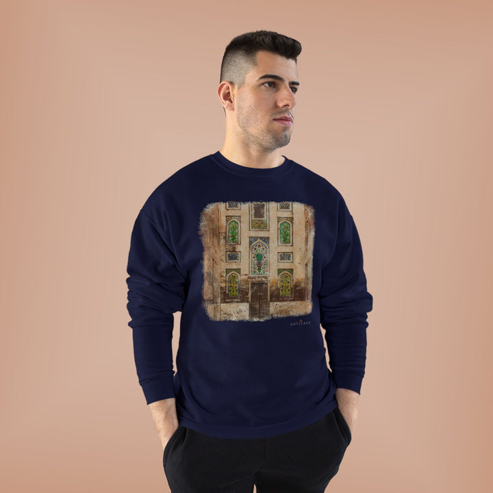 Baab Collection Unisex Eco-Friendly Crewneck Pullover Sweatshirt - Lahore