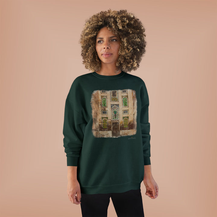 Baab Collection Unisex Eco-Friendly Crewneck Pullover Sweatshirt - Lahore