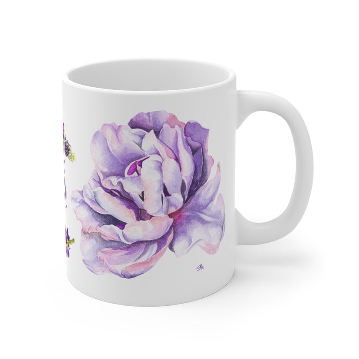 Bold Blooms Collection Arabic Calligraphy Mug - Dhikr (ذِكْر Remembrance)