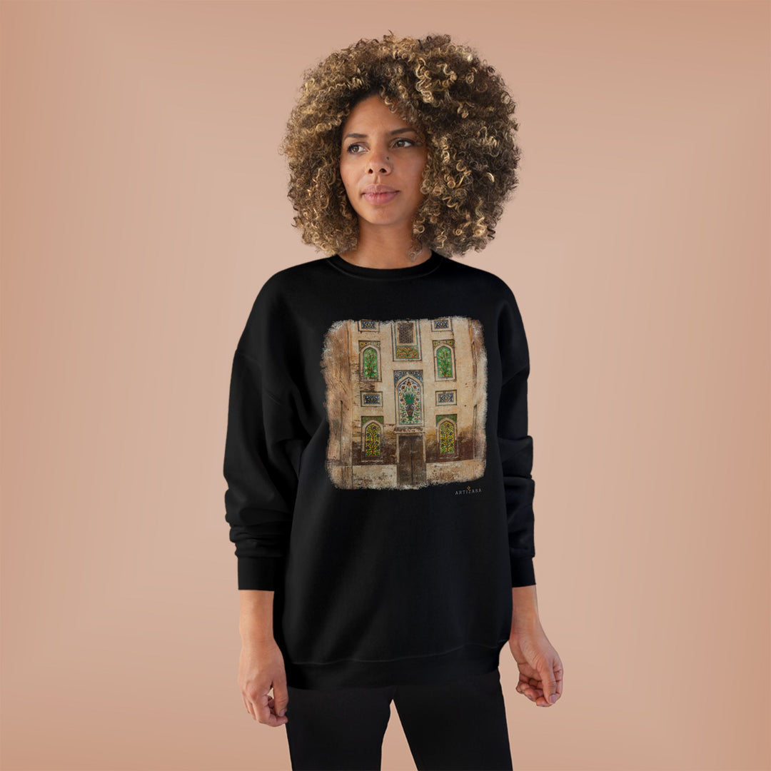 Baab Collection Unisex Eco-Friendly Crewneck Pullover Sweatshirt - Lahore