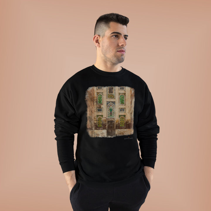 Baab Collection Unisex Eco-Friendly Crewneck Pullover Sweatshirt - Lahore