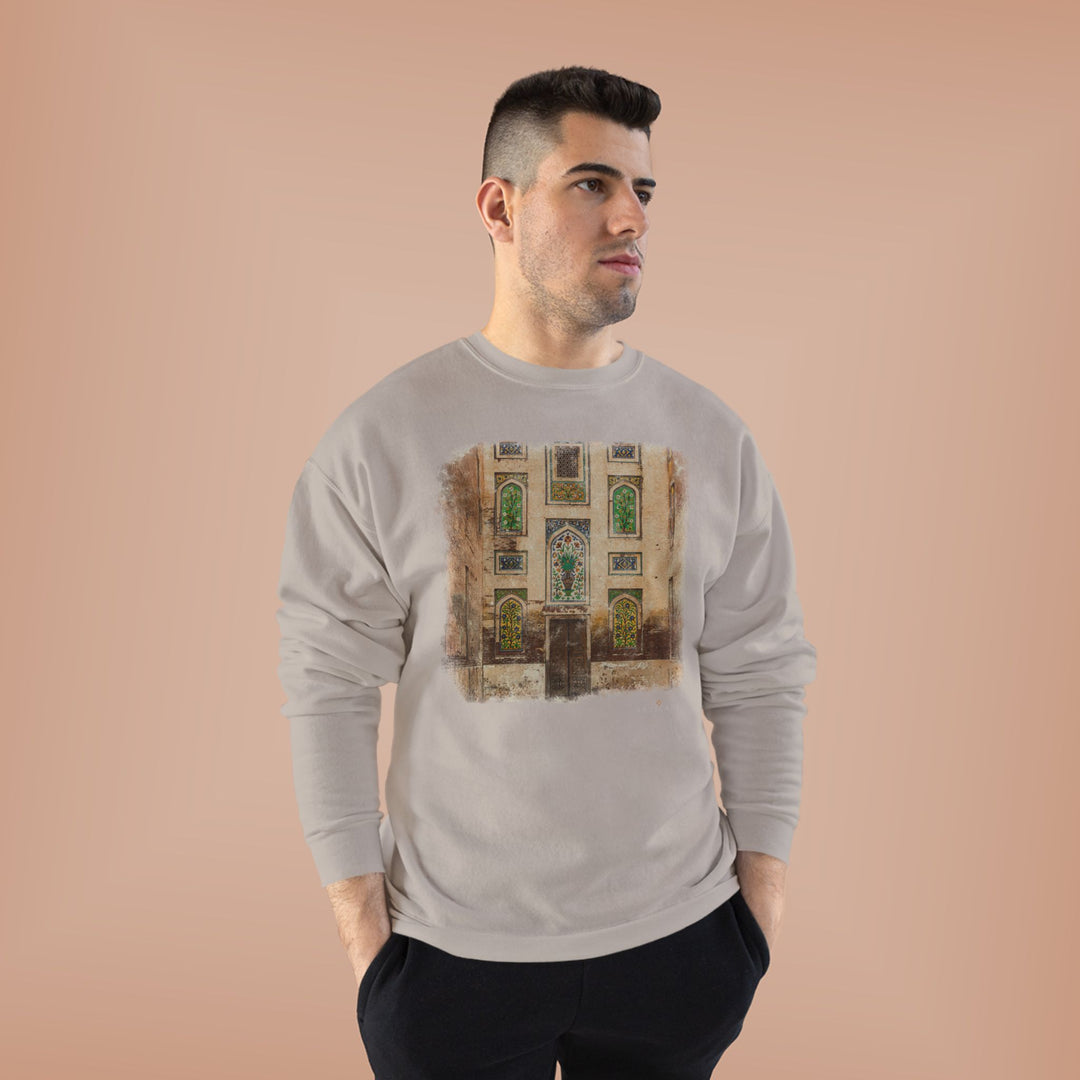 Baab Collection Unisex Eco-Friendly Crewneck Pullover Sweatshirt - Lahore