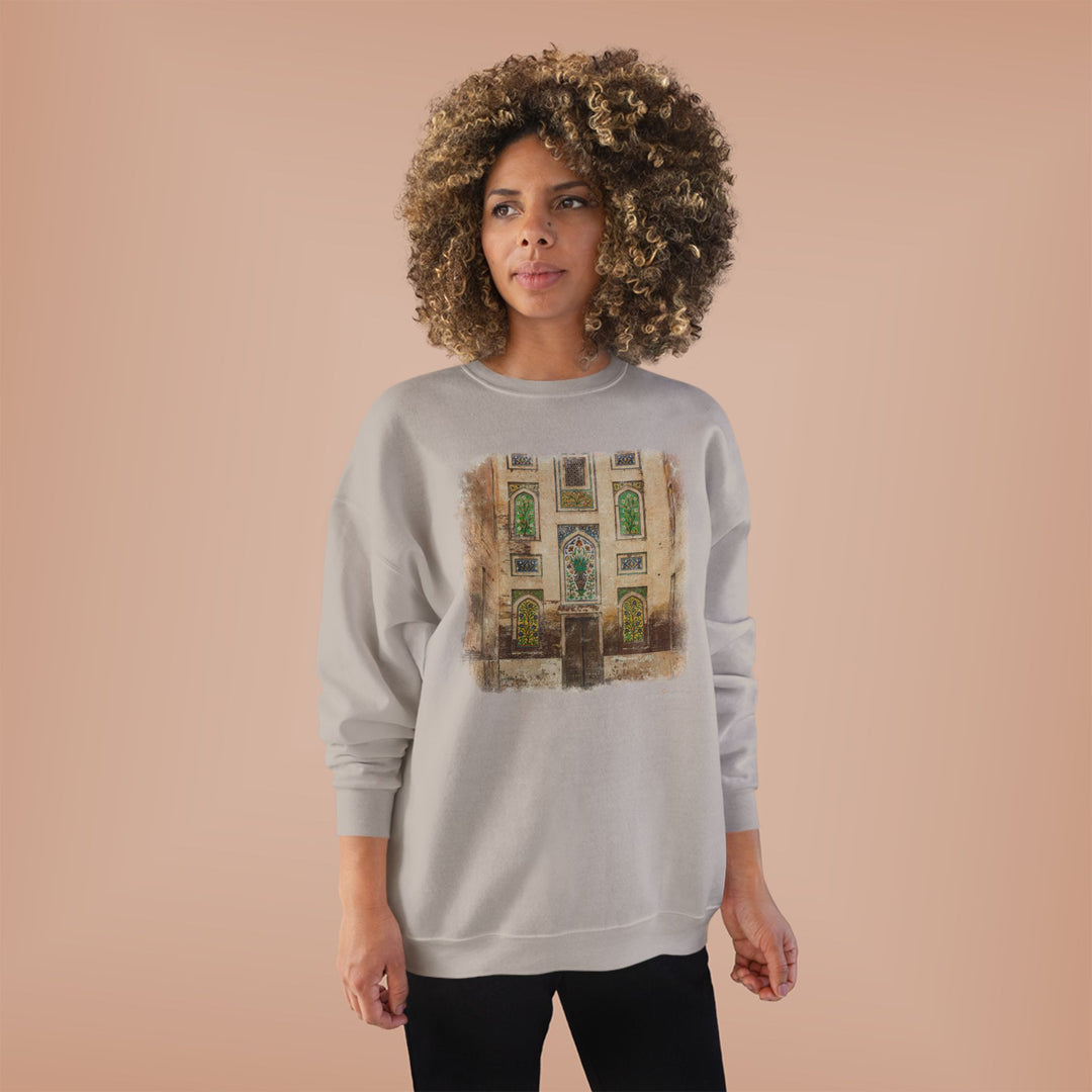 Baab Collection Unisex Eco-Friendly Crewneck Pullover Sweatshirt - Lahore