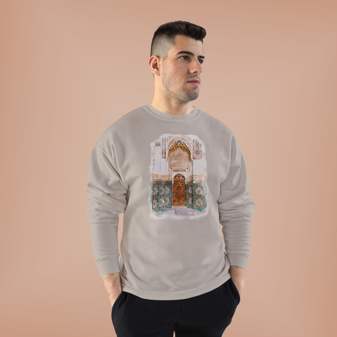 Baab Collection Unisex Eco-Friendly Crewneck Pullover Sweatshirt - Granada