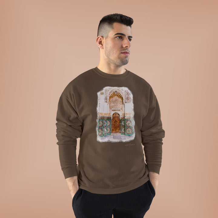 Baab Collection Unisex Eco-Friendly Crewneck Pullover Sweatshirt - Granada