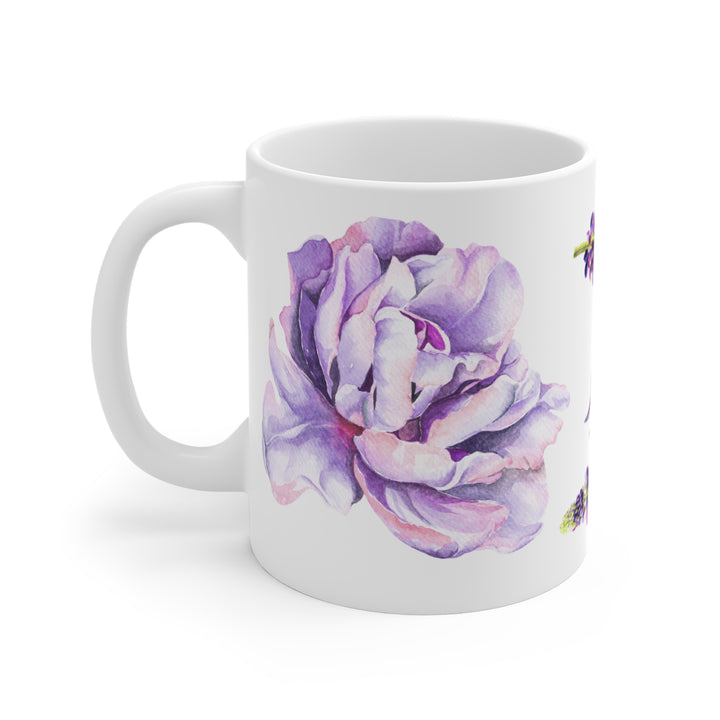 Bold Blooms Collection Arabic Calligraphy Mug - Dhikr (ذِكْر Remembrance)