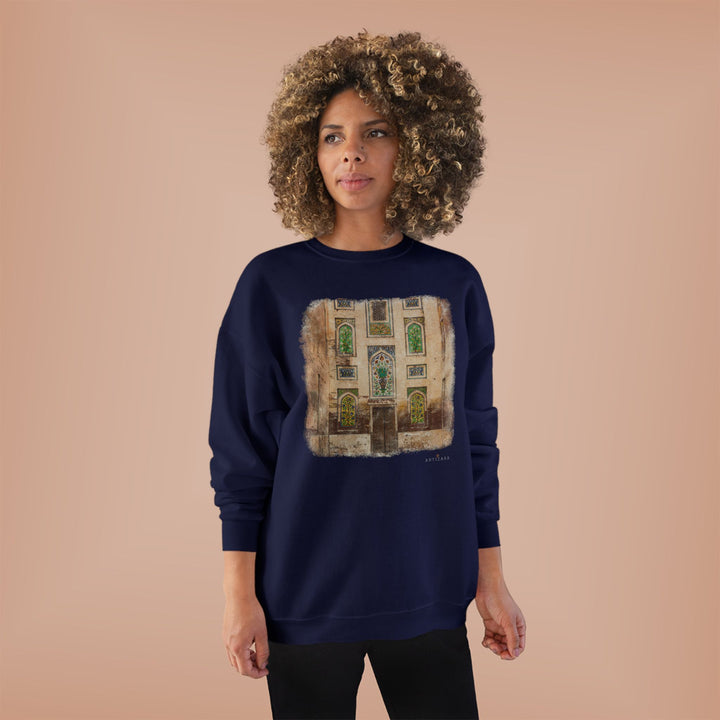 Baab Collection Unisex Eco-Friendly Crewneck Pullover Sweatshirt - Lahore