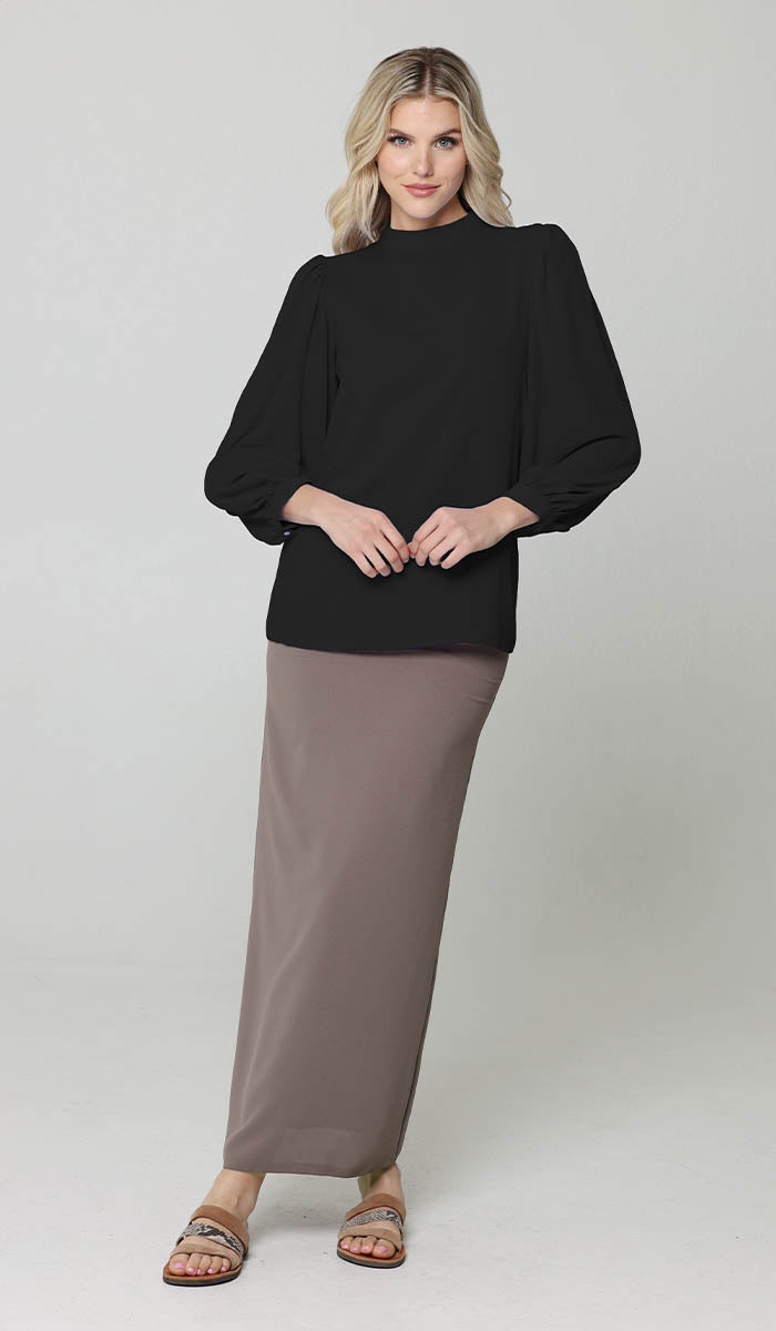 Nariman Essential Everyday Blouse - Black