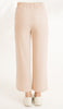 Tina Loose Stretch Wide Leg Pants - Vanilla