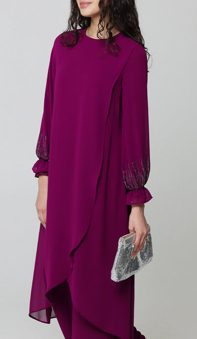 Dressy Tunic Tops For Evening Wear