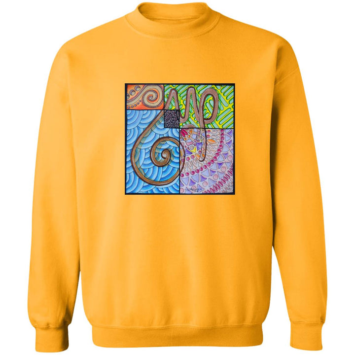 Pullover Sweatshirt with Arabic Calligraphy - Sabr (صَبْرٌ‎)