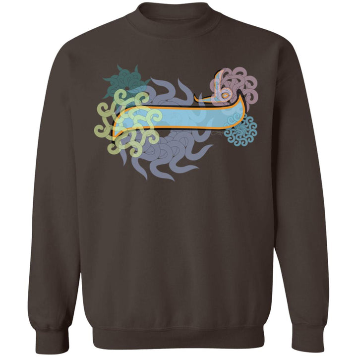 Pullover Sweatshirt with Urdu Initial - 'Ṭe' (ٹ)