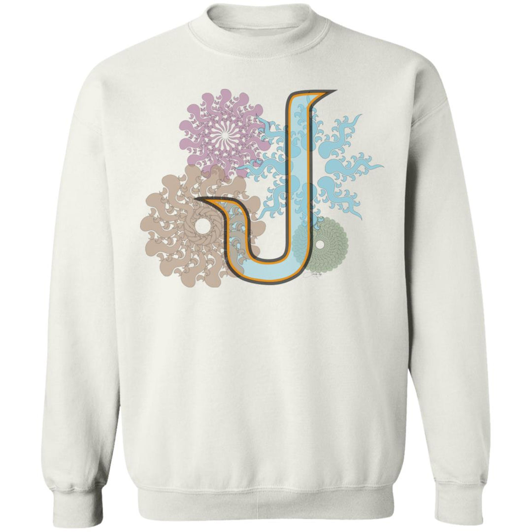 Pullover Sweatshirt with Arabic Initial - 'Lām' (ل)