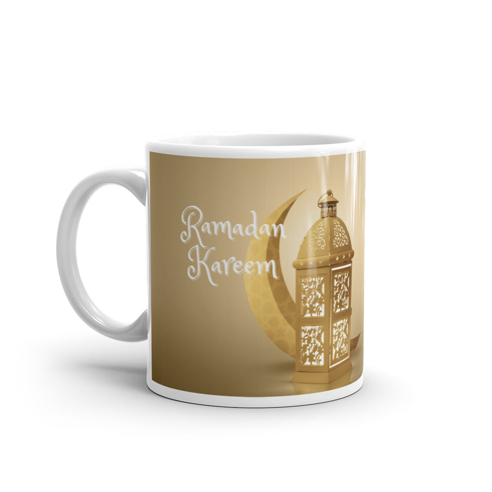 Ramadan Kareem Mug - Lantern & Crescent