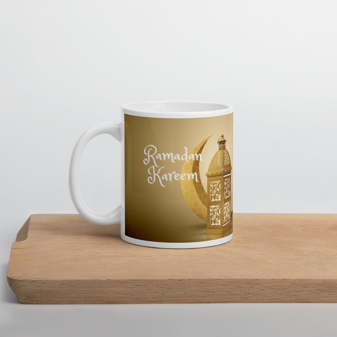 Ramadan Kareem Mug - Lantern & Crescent